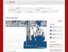 Tablet Screenshot of antoniotahhan.com
